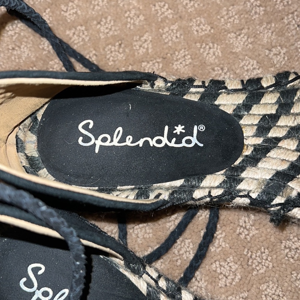 Splendid Elevated Espadrilles!! Size 8. - image 5